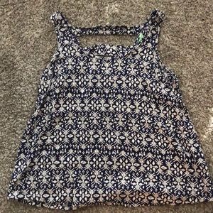 Decree xs short flowy tank